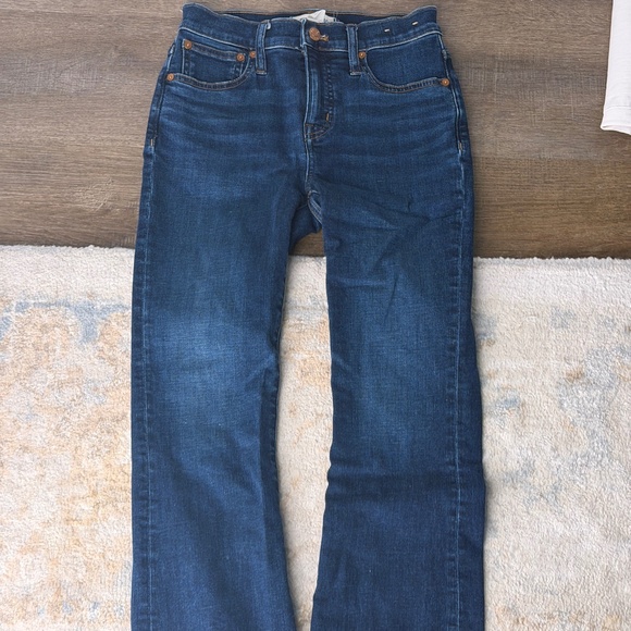 Madewell Kick Out Full‑Length Dark Wash Jeans – Size 25 - Picture 1 of 2